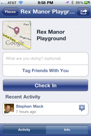 Rex Manor Playground I was at a playground earlier today. Yawn.