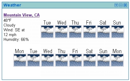 [Forecast for Mt. View? Rain Rain Rain Rain Rain Rain Rain Rain Rain]